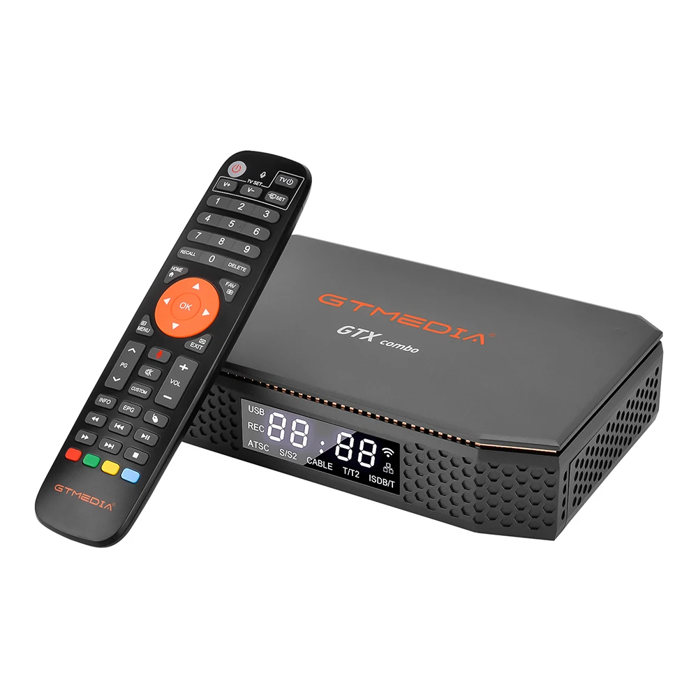 GTMEDIA GTX COMBO DVB-S S2 S2X-T-C ATSC  ù, 2GB DD4 + 32GB ȵ̵ 9.0 TV ڽ, 4K 8K H265 BT4.1, CA  CI Plus 1.4