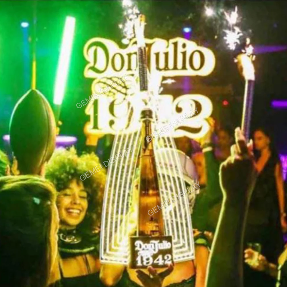 Rechargeable Backlit Don Julio 1942 Tequila Bottle Presenter LED Neon Sign  VIP Service Tray Illuminated Bottle Holder Display - AliExpress