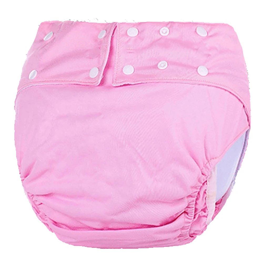 Adult Cloth Diaper 6 Sets for Teenager Reusable Incontinence Pants Working with Nappy Inserts