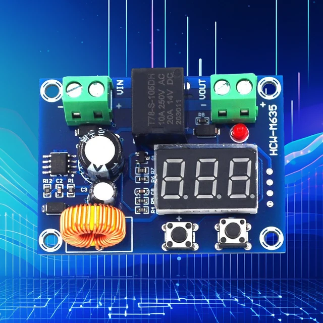 12V-36V Batterie Niederspannungs Unterspannungsschutz Schutz Modul Zubehör  XS