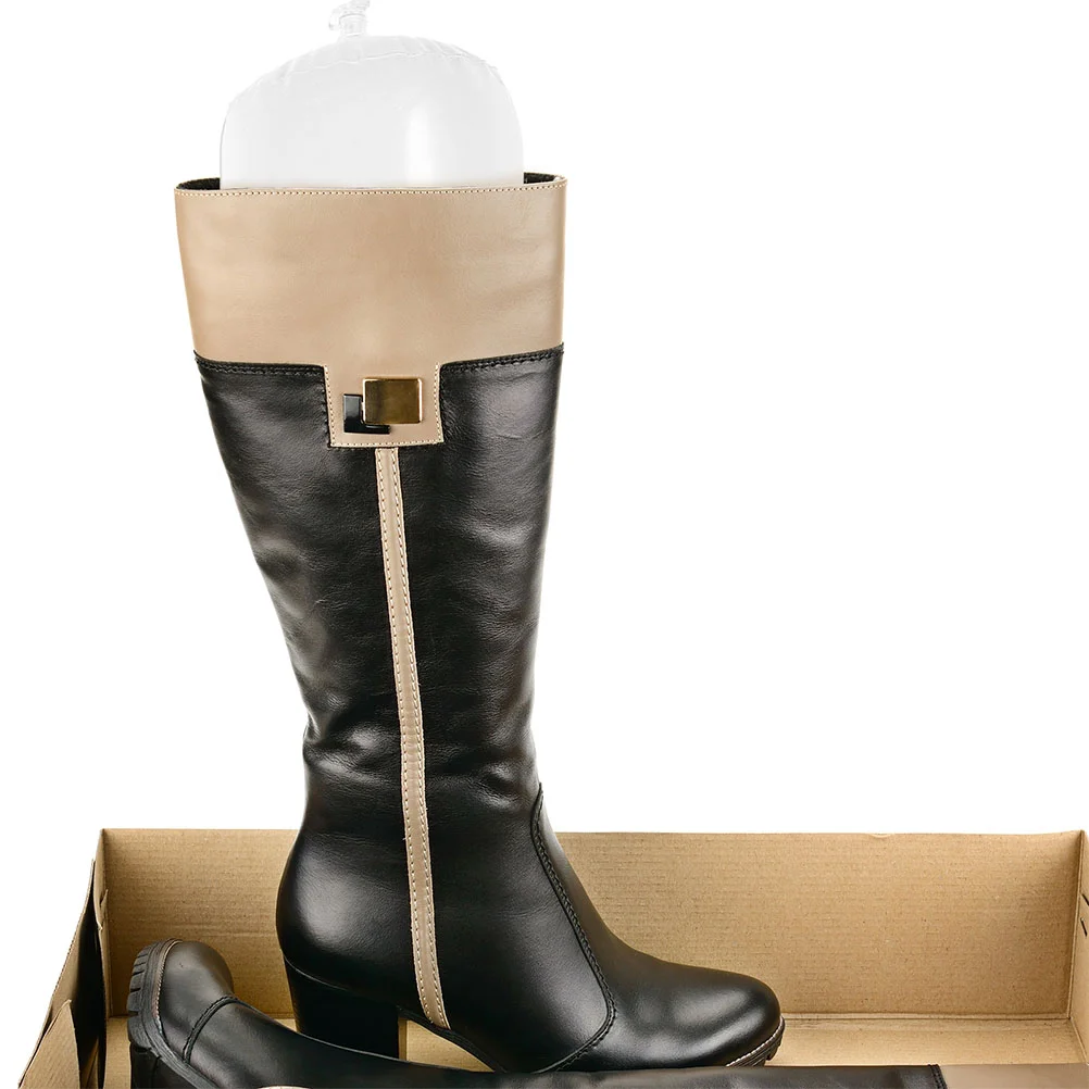2 Pairs of Mid-height inflatable boot braces Boots Holders L Type Boots Shaper Shoes Support Inflatable Boots Shaper 5