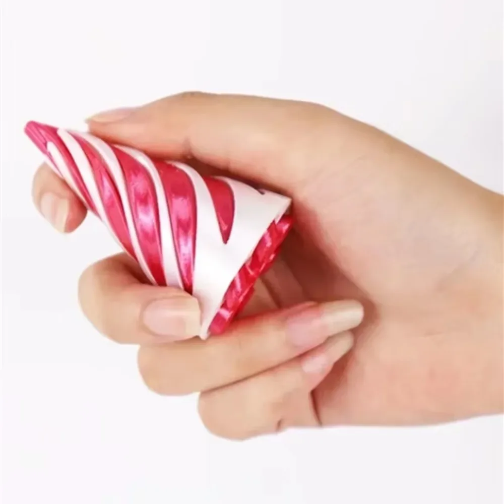 Spiral Cone Pyramid 3D Printed Vortex Sculpture Ornament