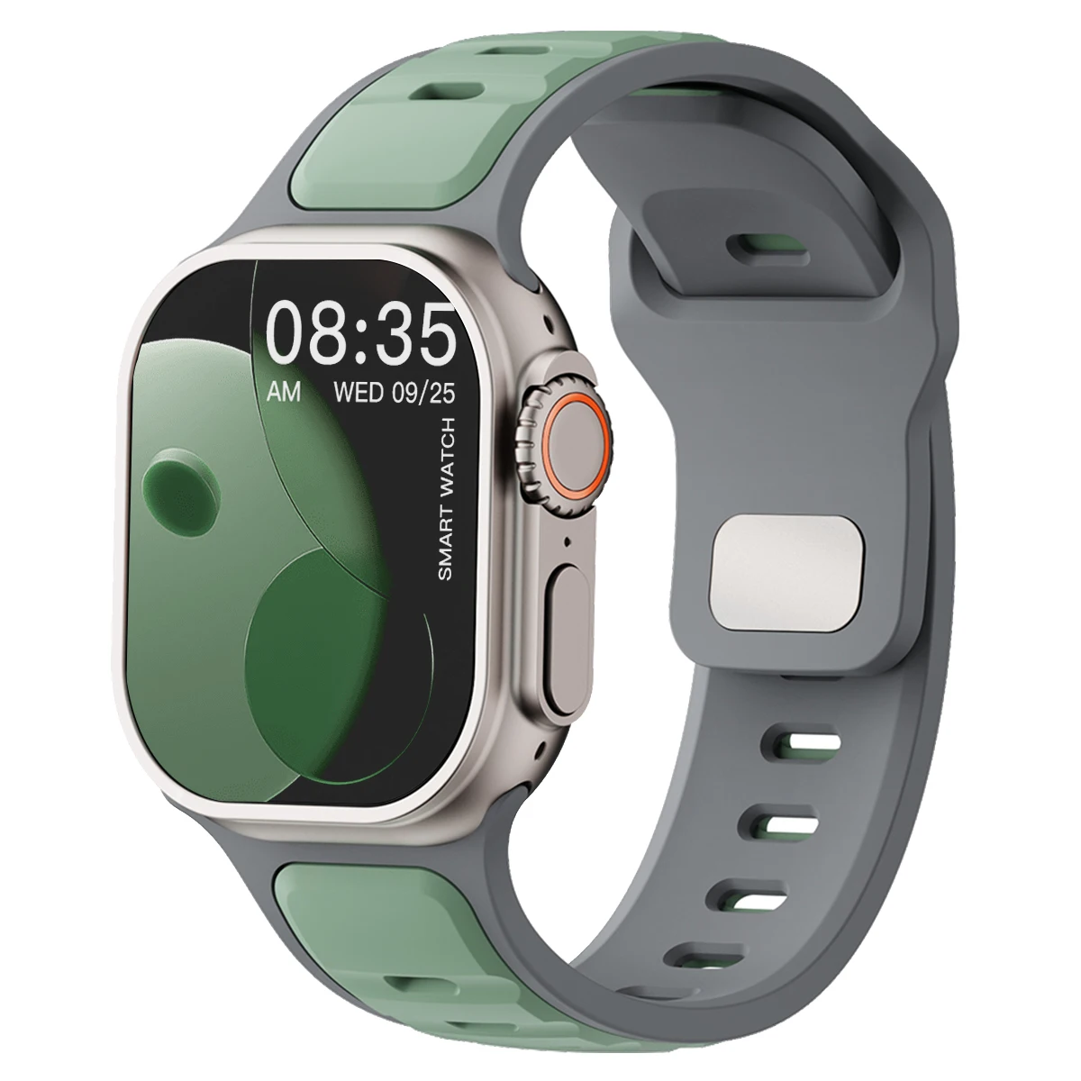 ตัวเลือกสินค้า สายซิลิโคนกันน้ำสำหรับ Apple Watch หลายรุ่น 40-49 มม.