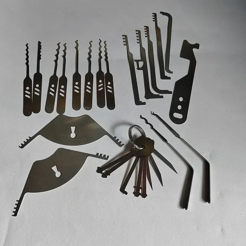 EDC Multitool Door Repair Comb Tool Bypass Lockpicks locksmith Tools Master Lock For all locks Master Combo Lock Maintenance Set