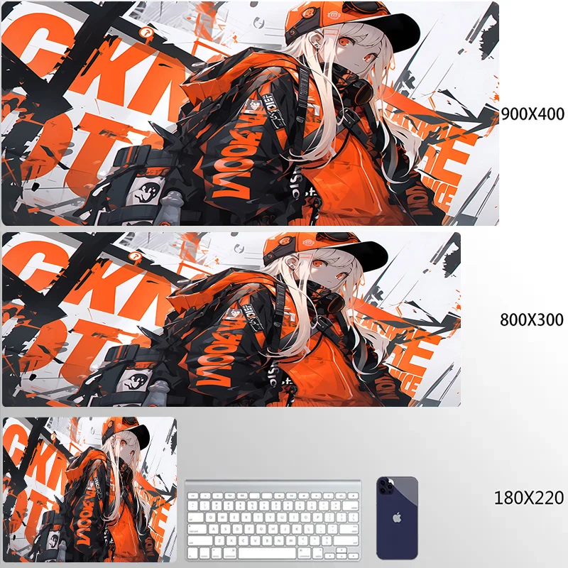 thumbnail image 1 of Alfombrilla de ratón XXL para ordenador, teclado HD para niño y Doberman, alfombrilla de goma Natural suave para ordenador portátil, alfombrilla antideslizante para ratón, alfombrilla de escritorio Ka, 1 of 5