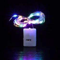 Set of Sparkling Fairy String Lights - 10Pcs lights (Multicolor)