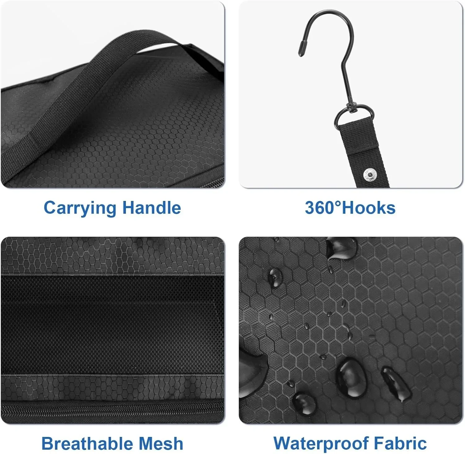 Description Picture 5 of itemFoldable Large-capacity Business Trip Multi-functional Clothing Storage Bag Wardrobe Hanging Clothes Multi-layer Storage Bag