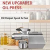 Home Use Electric Stainless Steel Oil Press Machine Small Vegetable Olive Oil Presser Machine Peanut Oil Press Machine 2