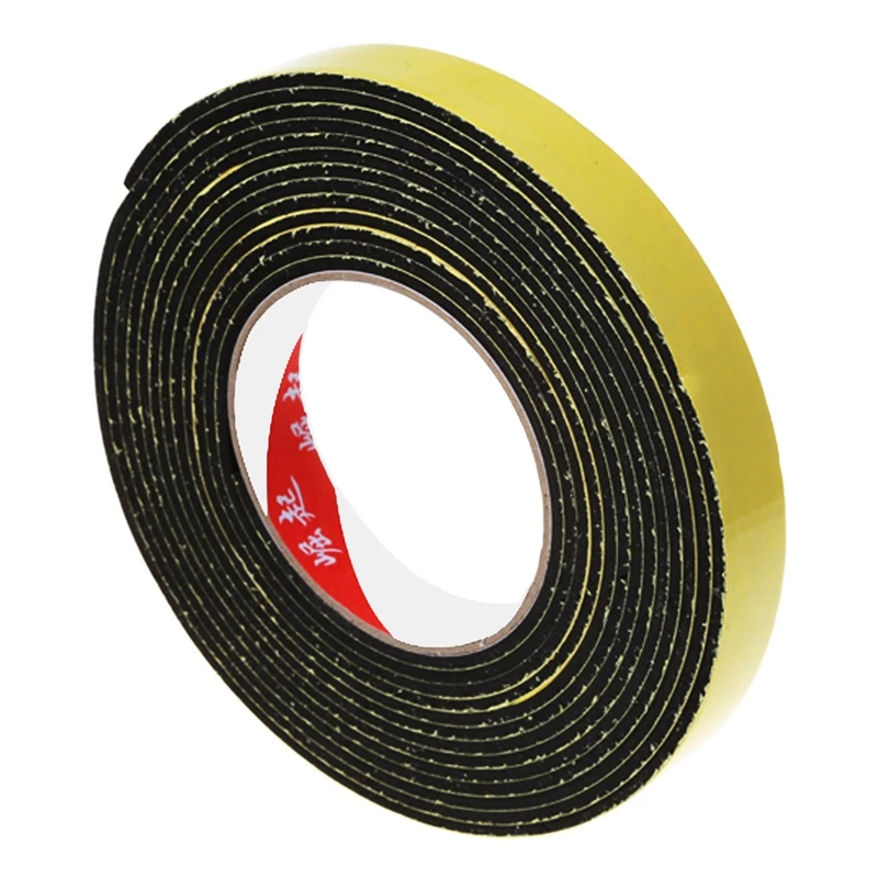 20-pcs-5m-black-single-sided-self-adhesive-foam-tape-closed-cell-20mm-wide-x-3mm-thick