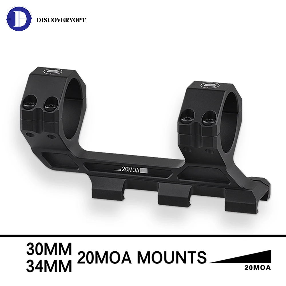 DISCOVERYOnePieceScopeMountWith20MOATiltAngleMountForRifle