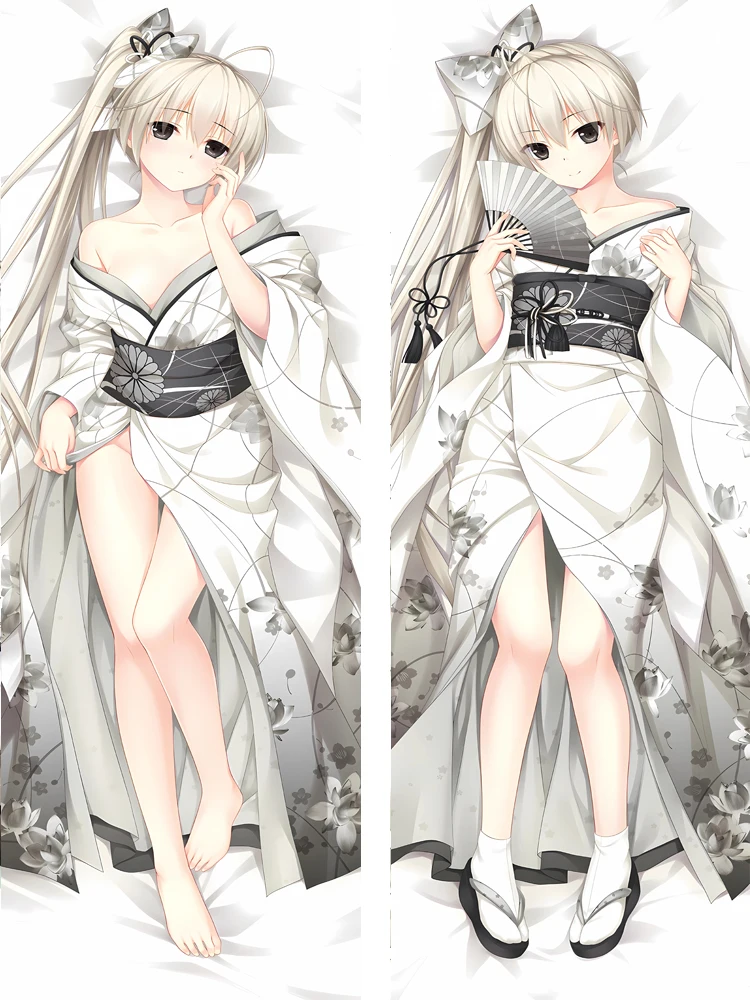 Kasugano Sora Anime Dakimakura Pillowcase Double-sided Print Hugging Body Decorative Pillow Cover Case Can Be DIY Customized 3
