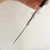 Extra Long Nail Art Liner Brush Ultra-thin Line Drawing Striper Detailer Pen Design Manicure Tool 30mm 2