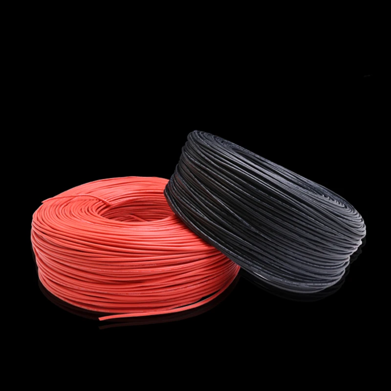 Câble haute température silicone flexible 25métre SIHF 3fils max 180