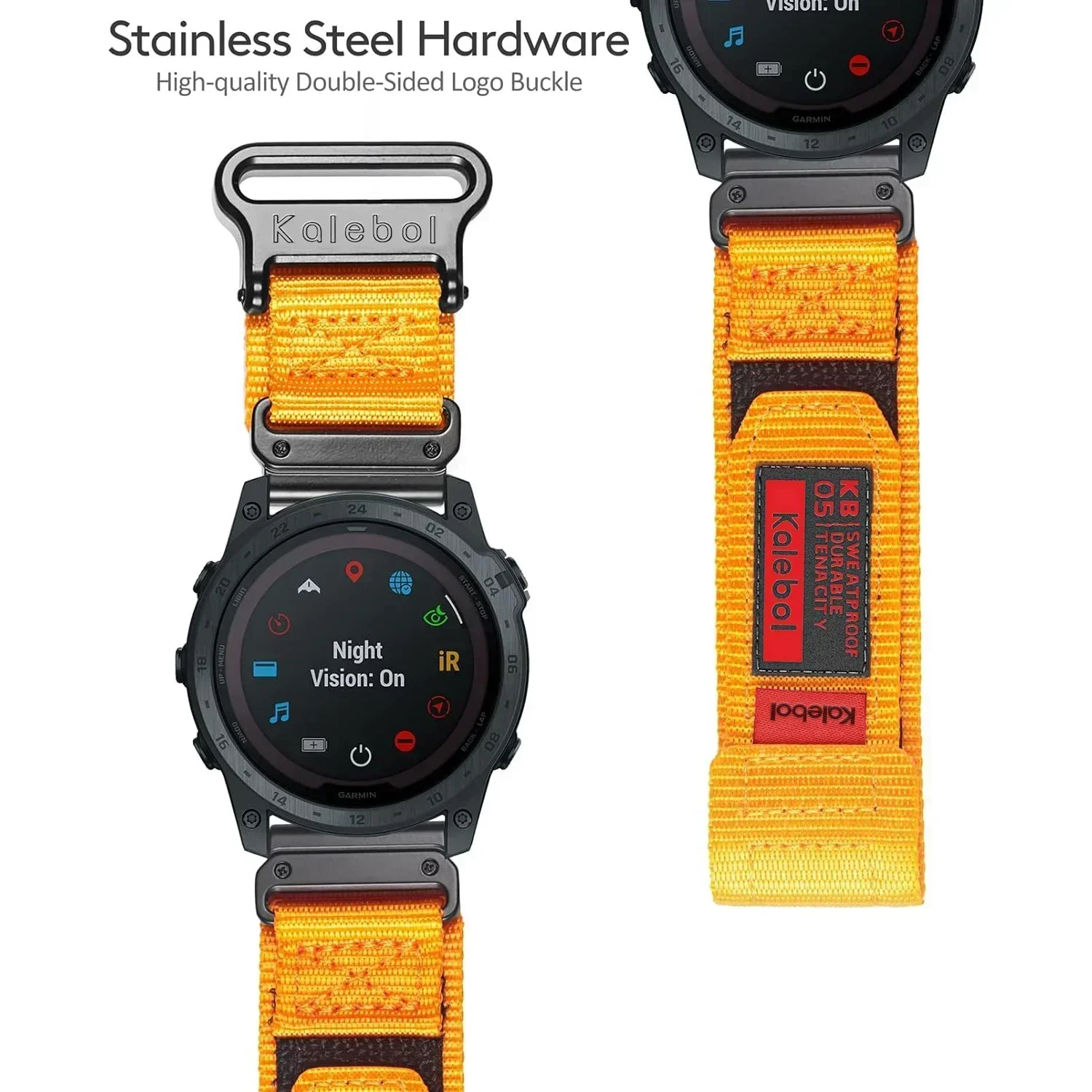 Nylon Tactical Strap, 26mm - Durable, Soft, Wear-Resistant Band
