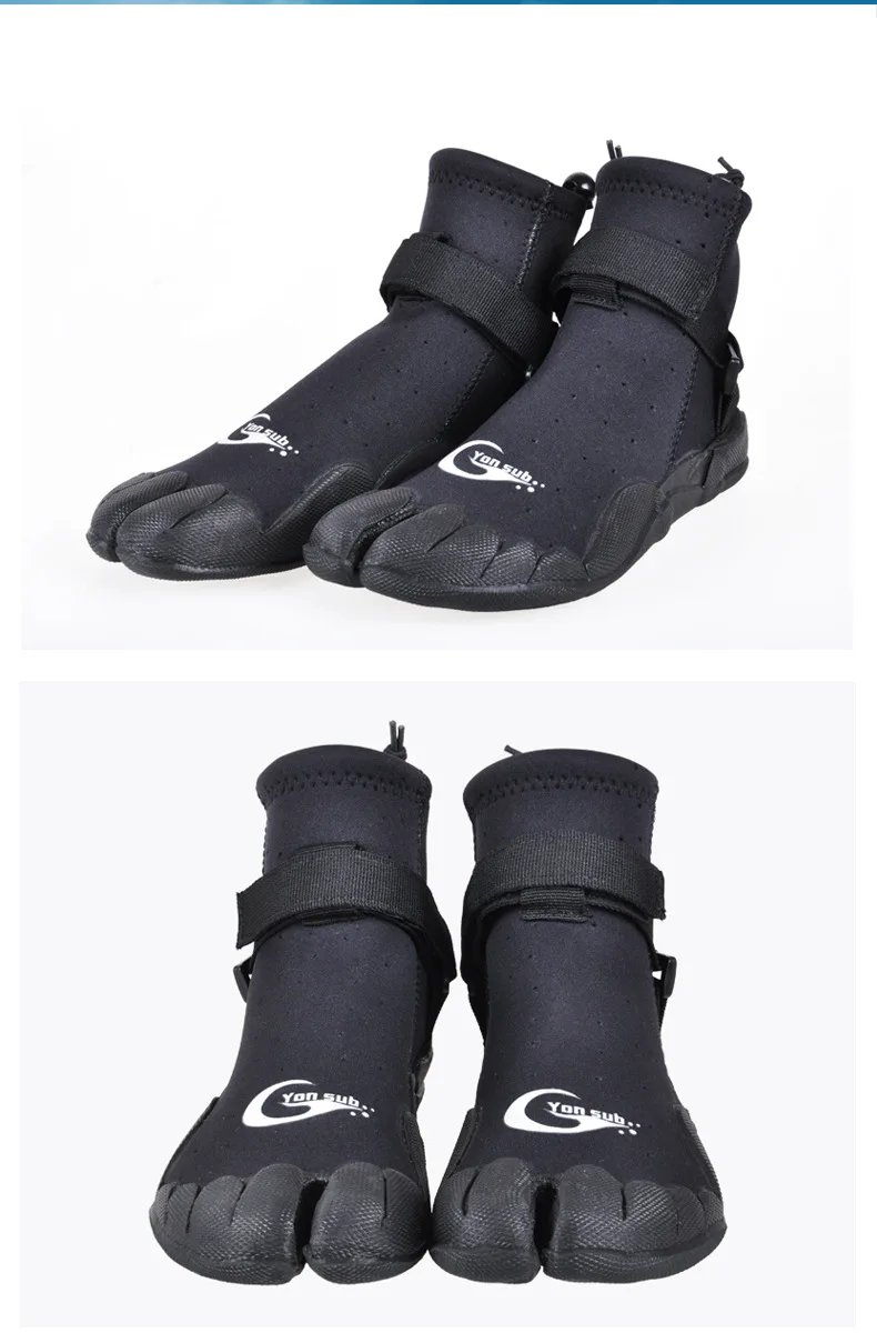 Description Picture 6 of itemSplit toe Beach Swimming Diving Boots Water sports shoes Anti Slip Shoes Swim Diving Surfing shoes Beach Boots 3mm Neoprene