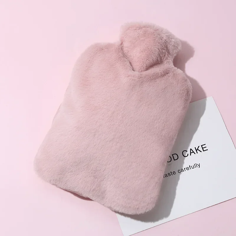 Cozy Plush Winter Hot Water Bottle - Explosion-Proof & Heat-Resistant