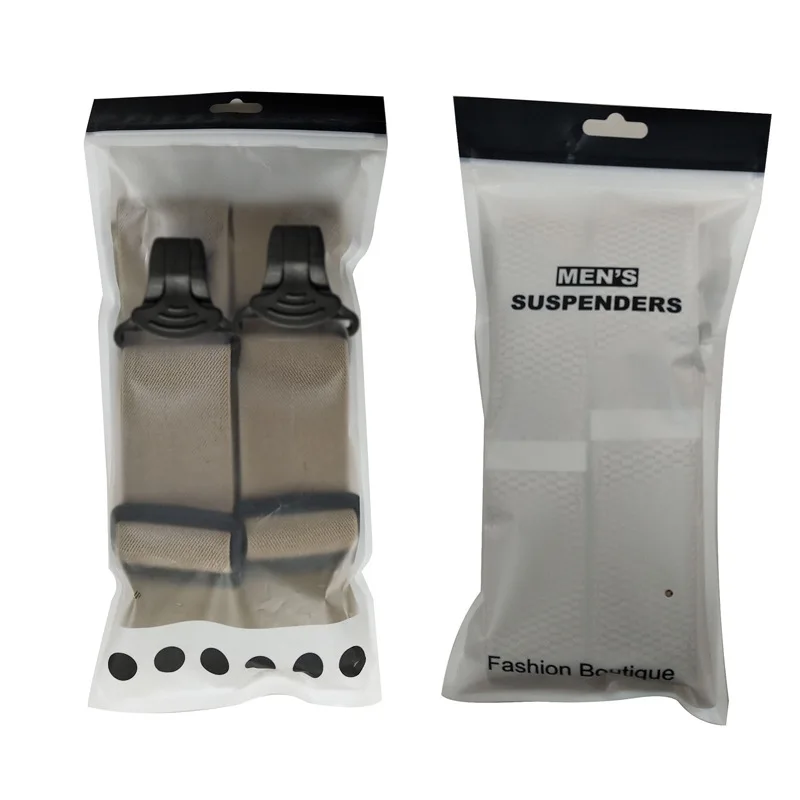 Work Suspenders for Men 3.8cm Wide X-Back 4 Plastic Gripper Clasps Adjustable Elastic Trouser Pants Braces