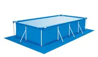 Piscine hors sol INTEX pour le plaisir en famille dans la cour, piscine à structure en acier durable pour enfants et adultes, installation facile, résistante aux perforations, piscine de jardin pour jeux aquatiques estivaux, plusieurs tailles 8