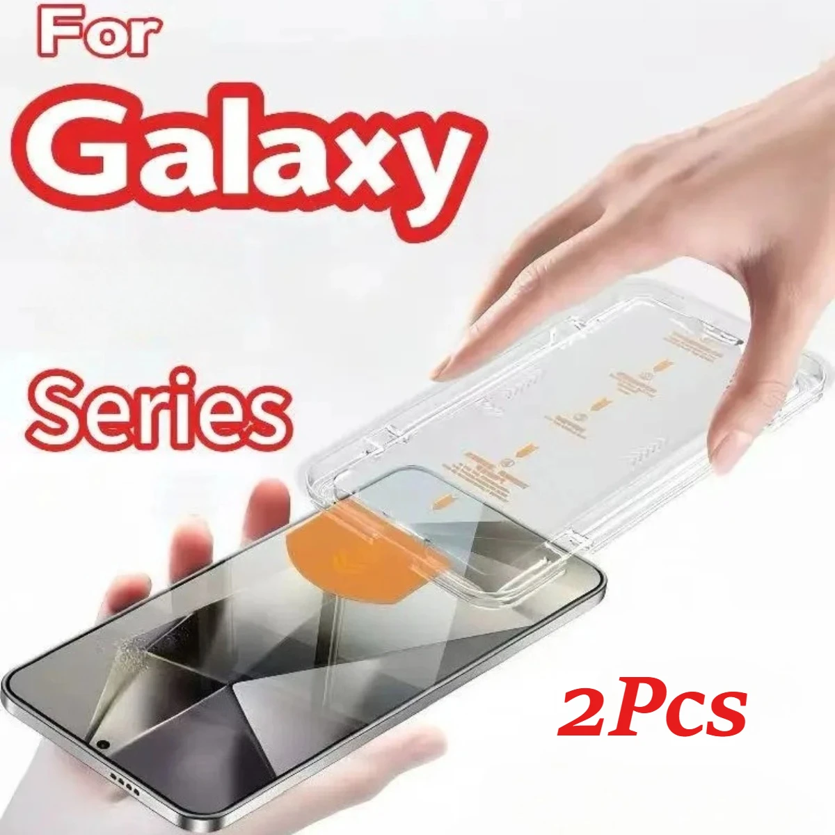 Premium Tempered Glass Screen Protector Duo - No Dust Bubbles, Easy Installation Kit