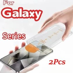 Premium Tempered Glass Screen Protector Duo - No Dust Bubbles, Easy Installation Kit - 2 Pieces