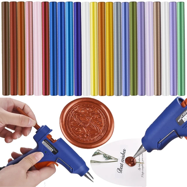 Seal Wax Sticks Melting Glue Gun  Glue Gun Sealing Wax Sticks Seal - 5pcs  Hot Diy - Aliexpress