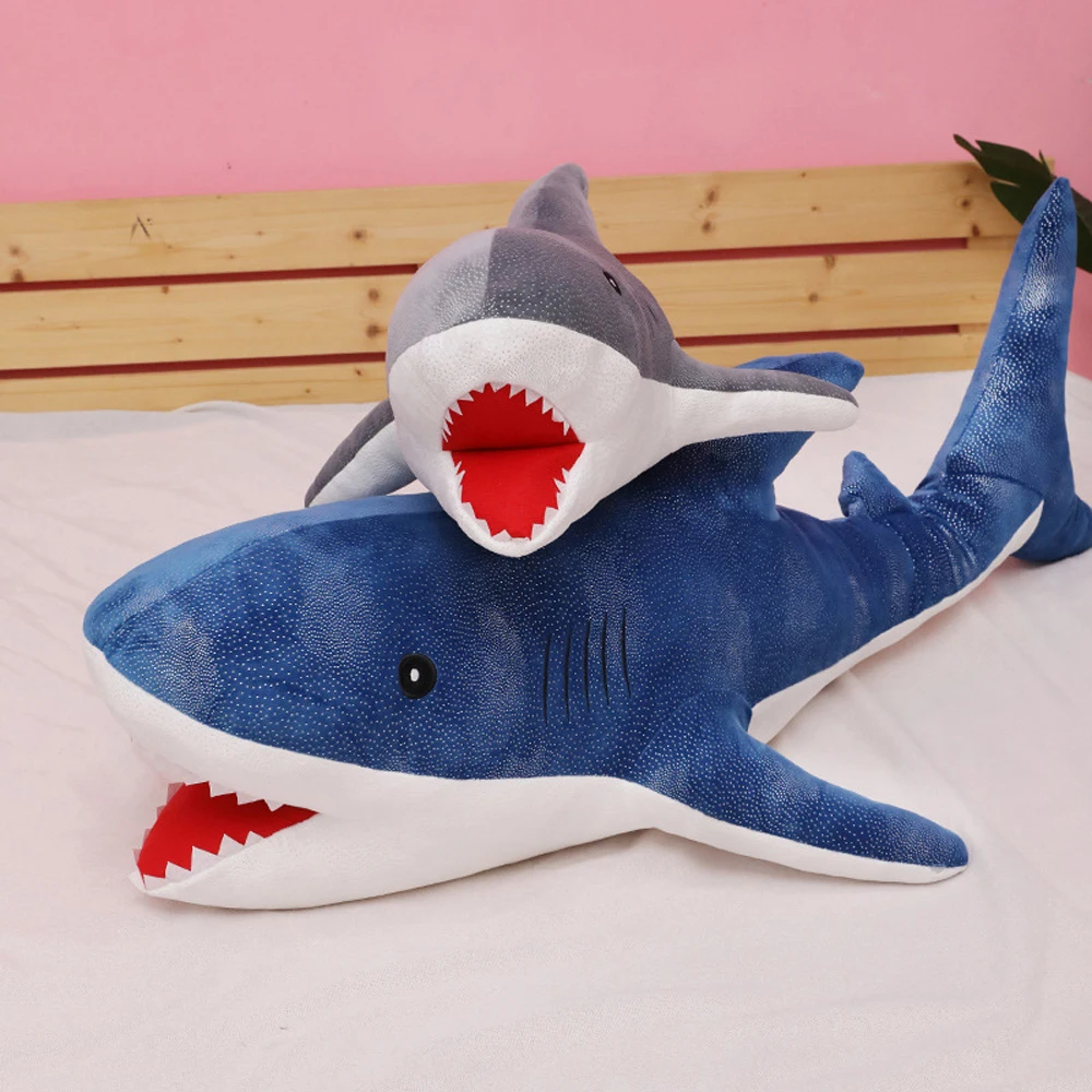 Starry Shark Pillow Marine Creatures Stuffed Plush Toy Birthday Gift