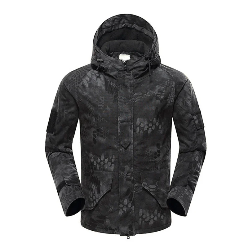 Men Outdoor Hiking Jackets G8 Waterproof Hooded Windbreaker Coat Camouflage Hunting Clothes Tactics Military Jackets for Male