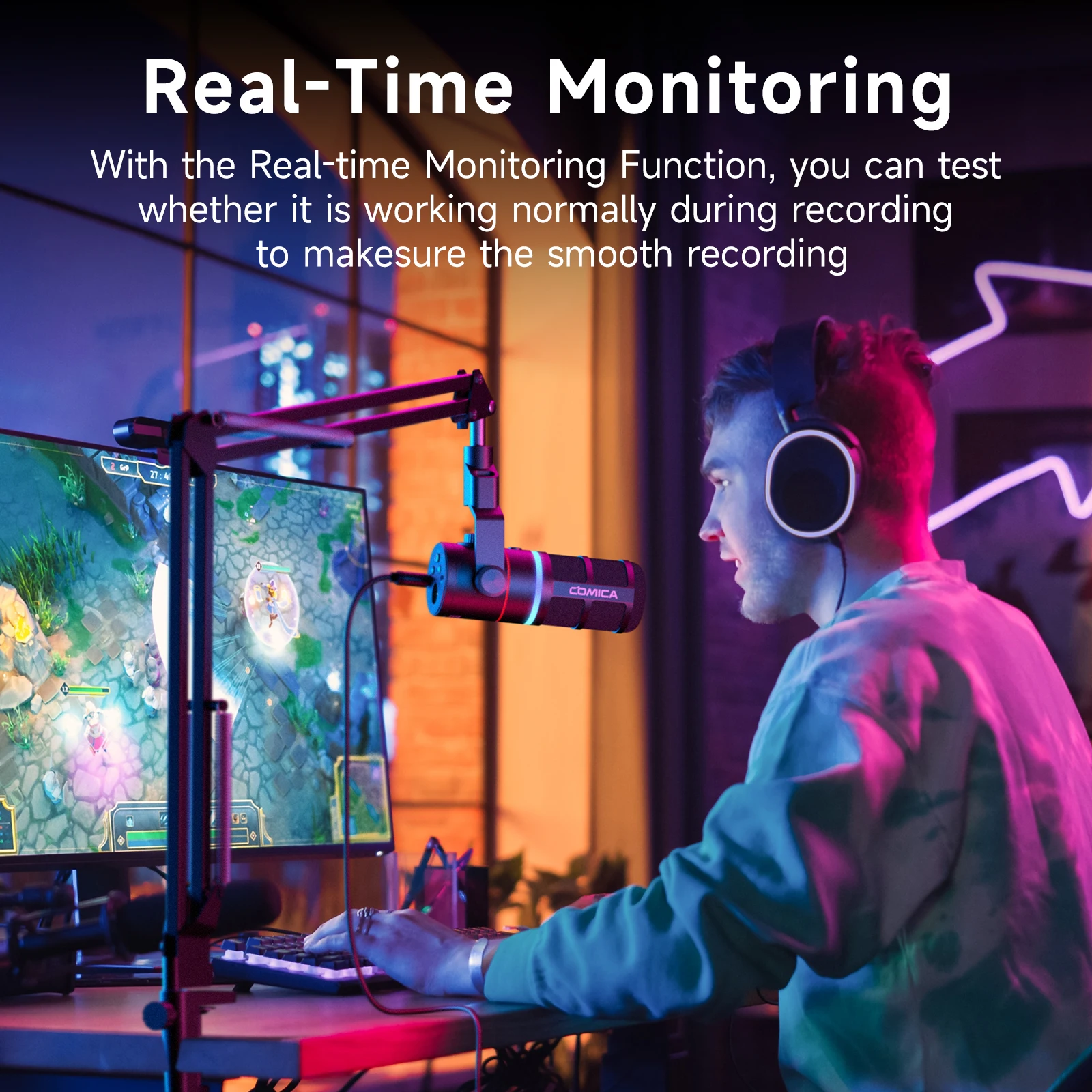 Comica EJoy D10 / D10 PRO/ D10 PRO コンボ RGB カーディオイド