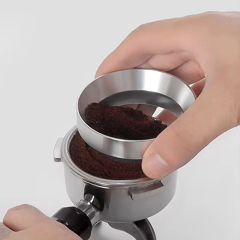 Coffee Catcher Ring Anti-fly Powder Ring Grinder 51mm 53mm 58mm Coffee Handle Cloth Powder Dosing Tools
