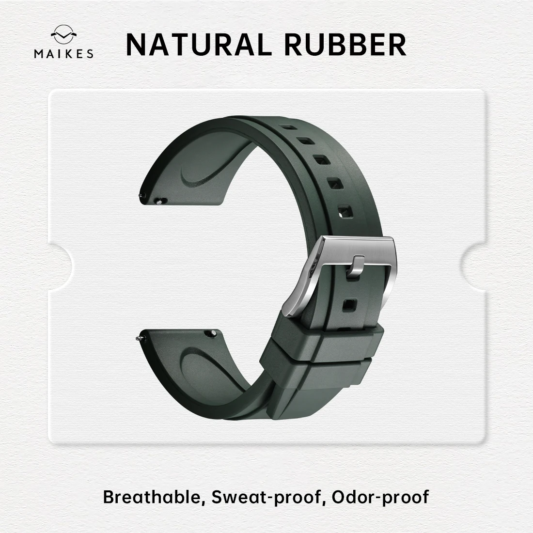 Versatile Quick Release Rubber Watch Strap - Premium Smart Watch Band Accessory