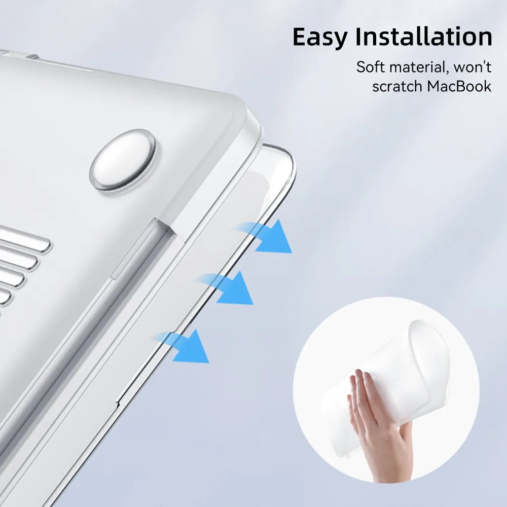 Sleek TPU Soft Laptop Protective Case