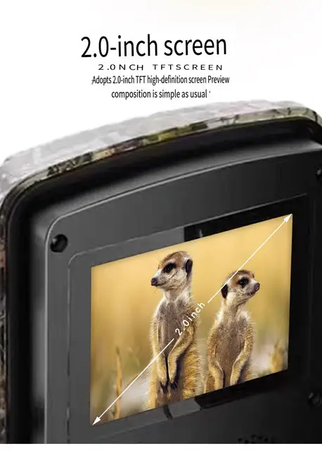 HD Outdoor Orchard Anti-Hunting Field Detection Camera Infrared Night Vision LED Animal Monitoring Courtyard Waterproof Hunting 4