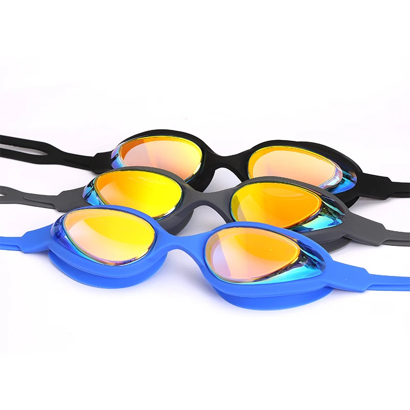 Men swim goggles Professional Swimming Goggles Anti-fog UV Protection Swimming glasses Waterproof Silicone Swim Glasses Eye wear lasers protection goggles portable safety spectacles lightproof protective glasses lasers protection safety lightproof