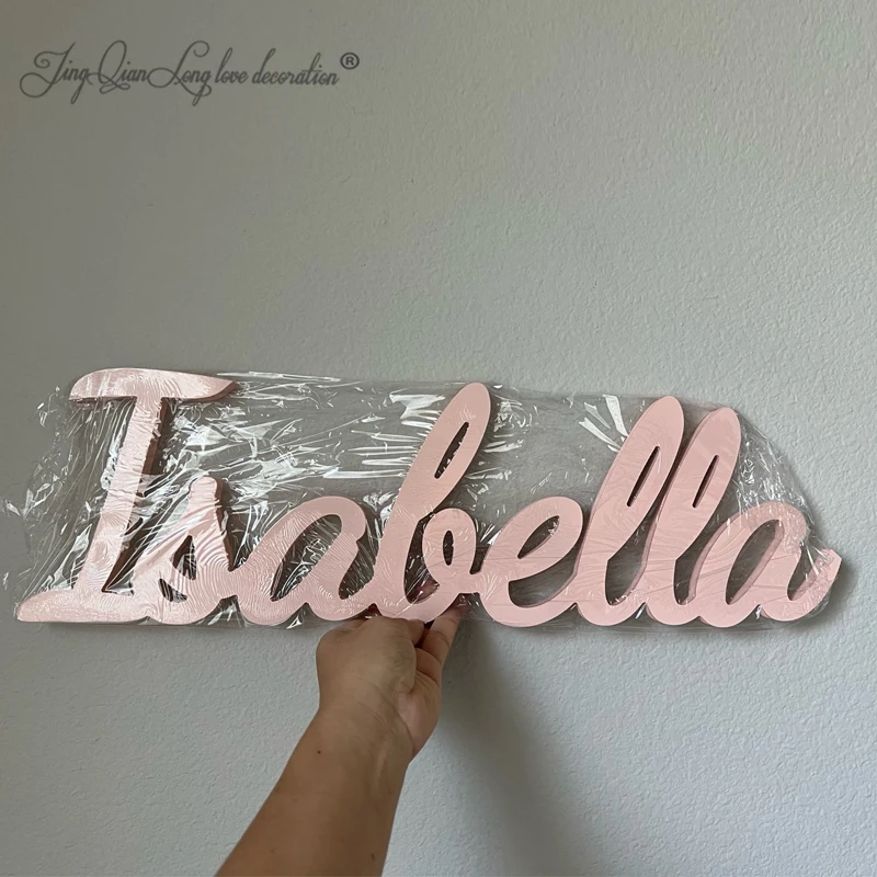 Custom Wooden Names or Words, Custom wood names to personalize walls and decor, Wood word signs, Names on a base