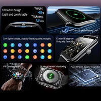 New For OPPO Ultra Thin Smart Watch Men AMOLED HD Screen Always Show Time Heart Rate Bluetooth Call Sports Waterproof Smartwatch 2