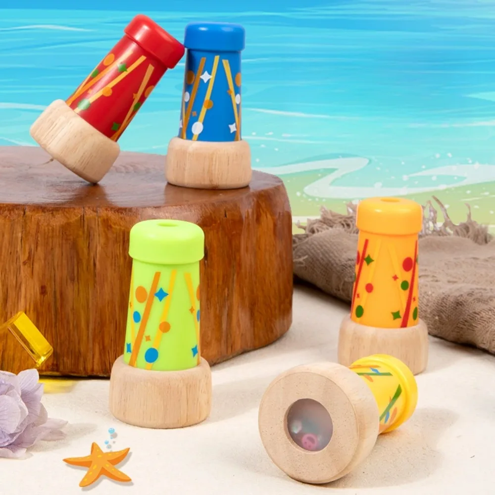 Wooden Science Kaleidoscope Kids Puzzle Classic Nostalgia Montessori Early Education Toys Teaching Aids Boys And Girls Gifts