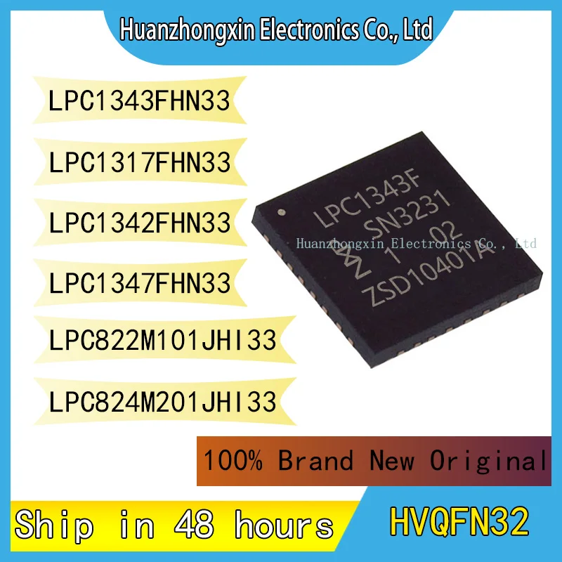 LPC1343FHN33 LPC1317FHN33 LPC1342FHN33 LPC1347FHN33 LPC822M101JHI33 ...