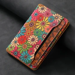 Luxury Faux Leather Magnetic Stand Wallet with Card Storage and Flip Pocket (Green)