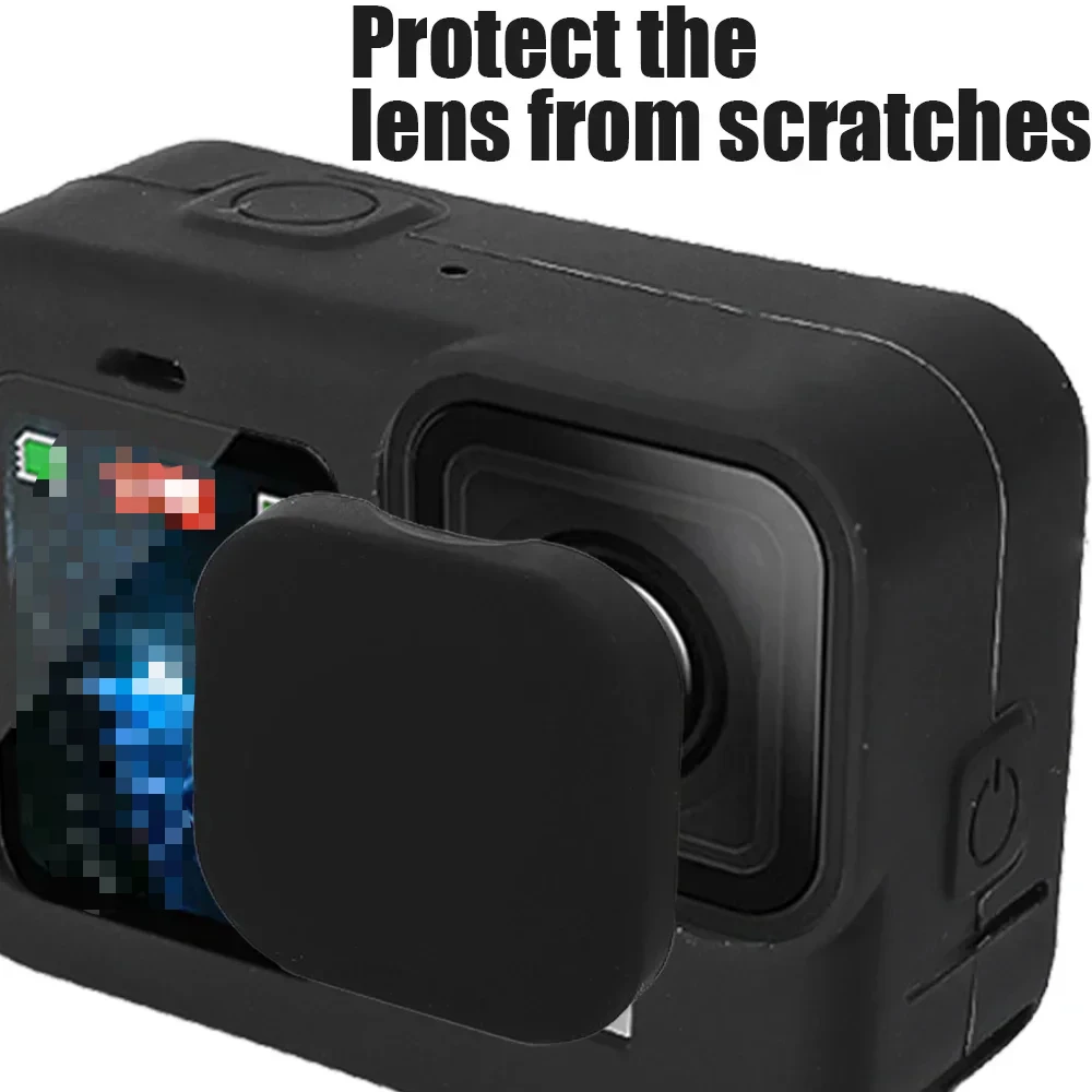 Coque de Protection pour GoPro 9 10 11 12 - Lot de 3 Verres