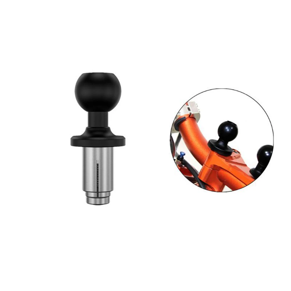 

Brand New Motorcycle Ball Head Accessories Universal With Installation Tool 1Pcs Aluminum Black For RAM Mount Kit