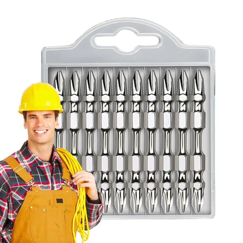 Strong Magnetic Screwdriver Cross High Hardness Hand Electric Drill Screw Bits Electric Screwdriver Set 65mm Electric drill tool