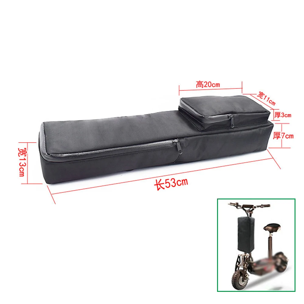 53cmx13cmx7cm Electric Scooter Battery Bag Enclosure Bike Front Electric Bike Waterproof Storage Rear Bag Front Rack Pack