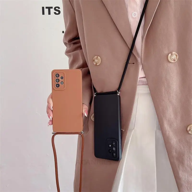 Crossbody Lanyard Cord Case - Stylish and Convenient Protective Cover