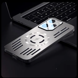Magnetic Shockproof Aluminum Heat Dissipation Phone Case - Realme Neo7 (TH)