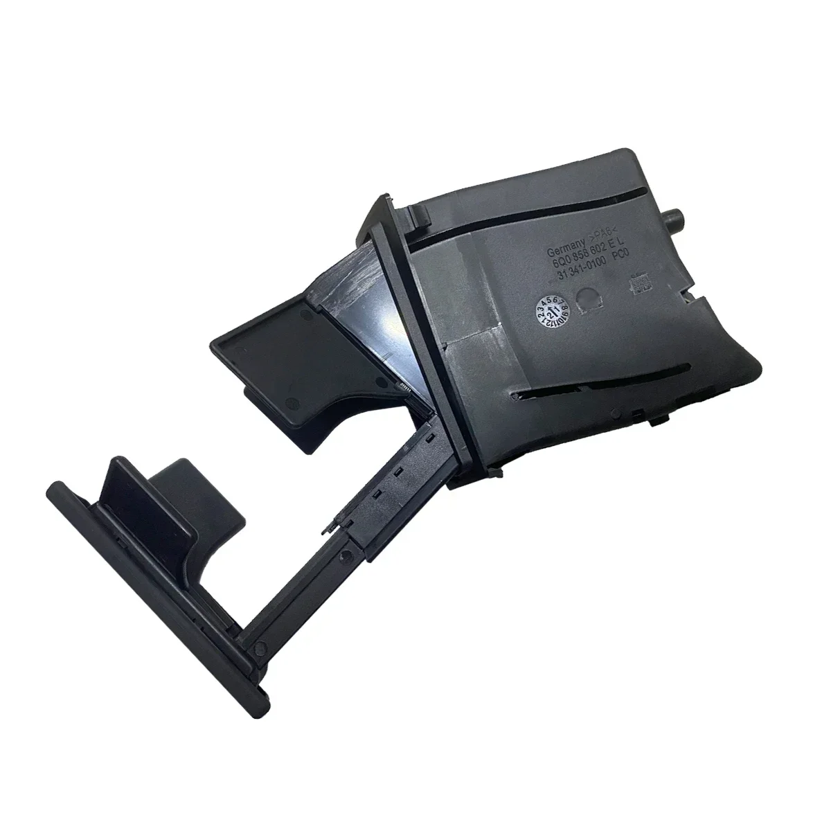 VW Polo 4 9N GTI Sedan Vento 2002-2010 6Q0858602 6Q1858373 Black Front Dashboard Drinks Water Cup Holder Card Slot Cover dashboard cover panel