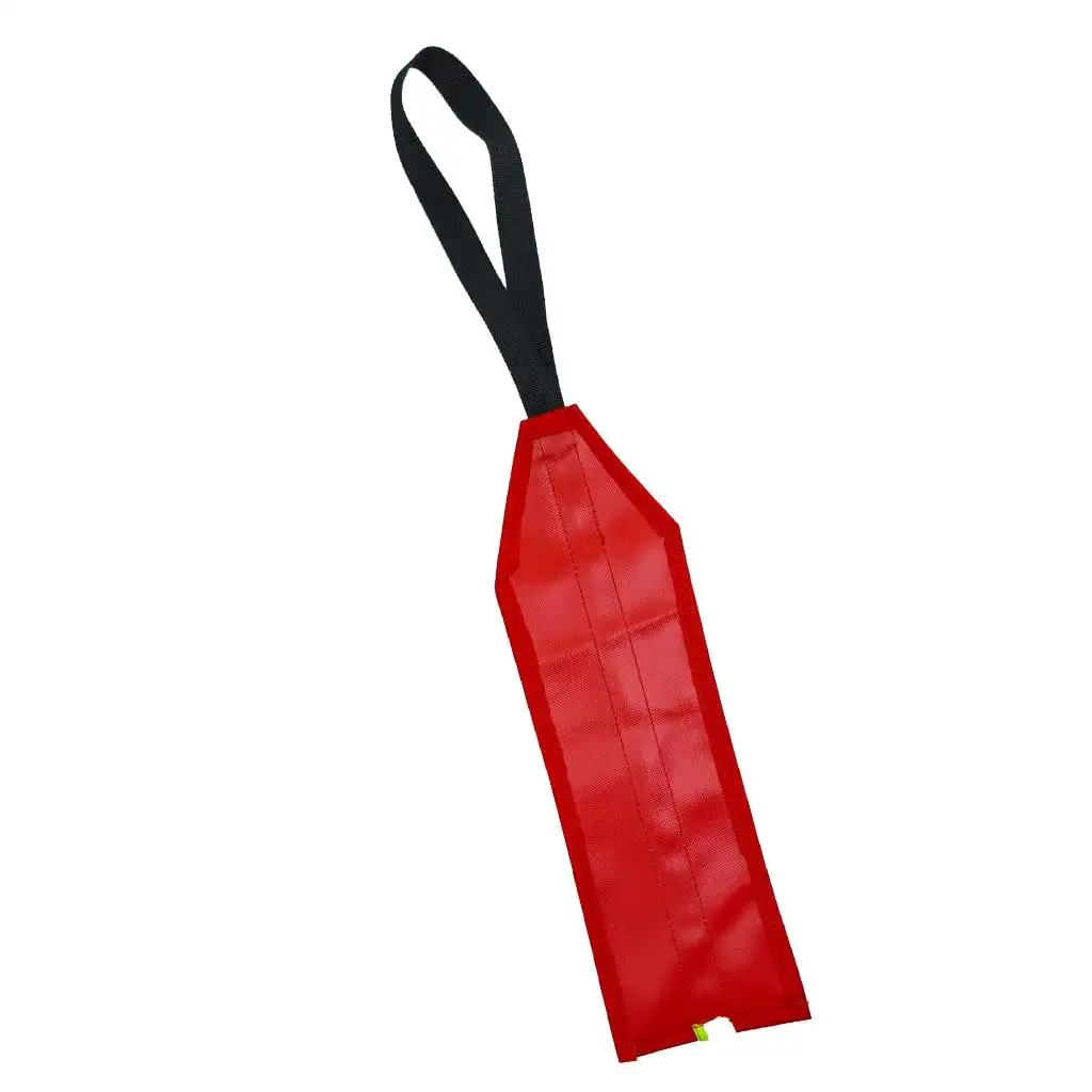 Travel Flag Red Warning Flag with Webbing for Kayak SUP Towing Canoe Travel Trailer Truck Safety Accessories Kit