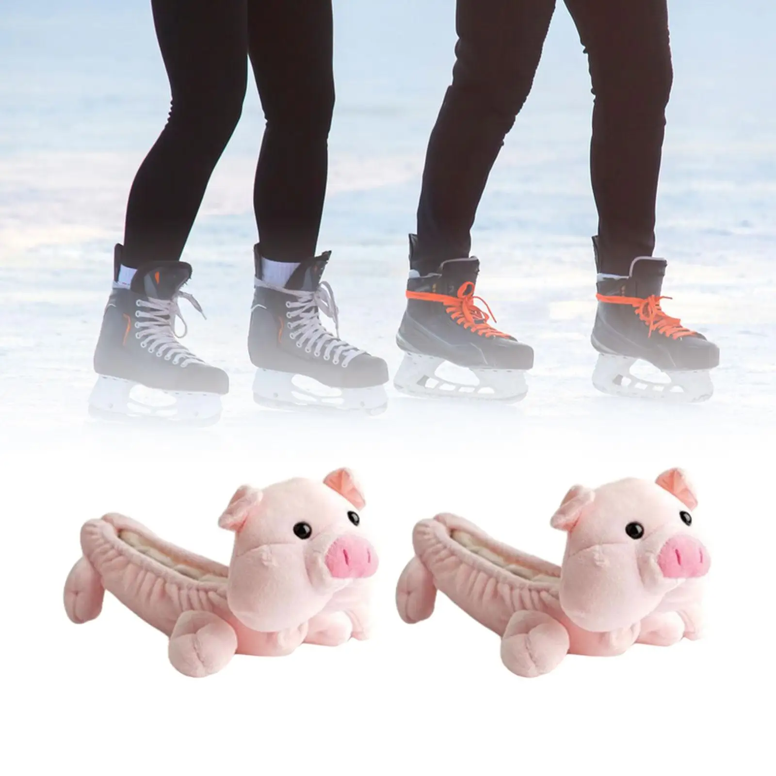 Ice Skate Blade Covers, Skate Covers, Soft Plush Durable Skate Blade Protector Skating Cover