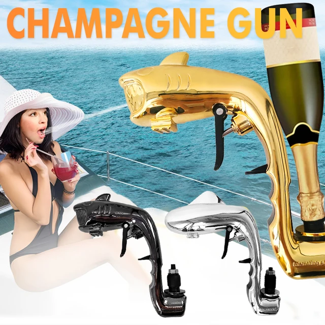 Pistolet à bière sous vide pour enterrement de vie de garçon, pulvérisateur  à champagne, éjecteur de boisson, bouchon de tir, anniversaire, mariage,  club, fête, bar, 2023 - AliExpress