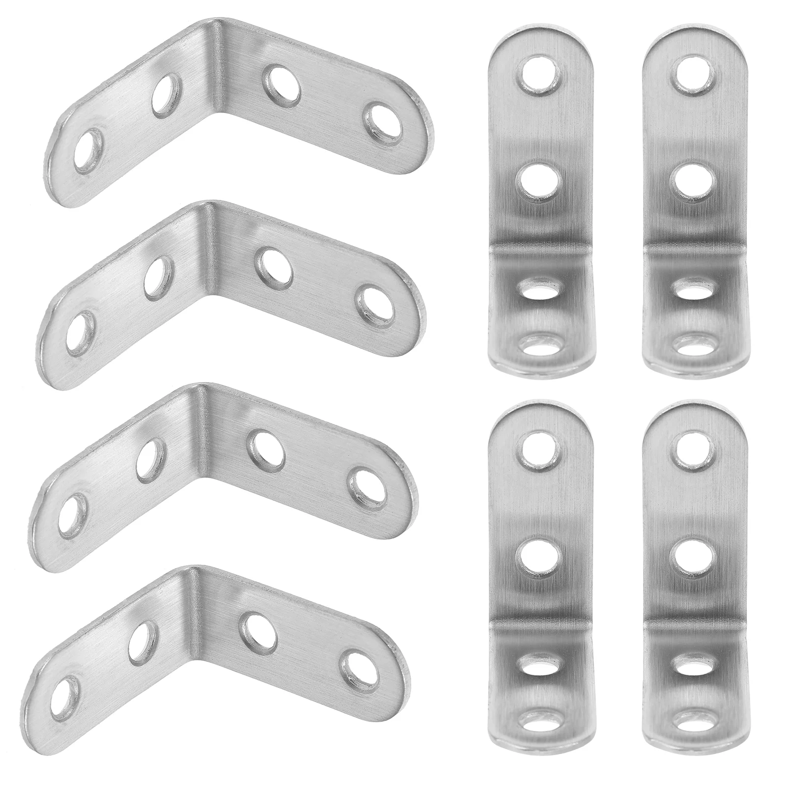 

Corner Braces L-Shaped Corner Brackets Drawer Shelf Wall Bracket Fixing Right Angle Corners Brace Home Furniture Hardware