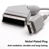 1.8M High quality Audio Video Scart Cable for Playstation 1 Console game scart AV cord for PS/PS1 - Image 3